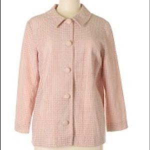- NEW Raoul Pink Cotton Blazer Size 8